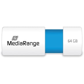 USB-Stick MediaRange, USB 2.0, 64 GB, hellblau