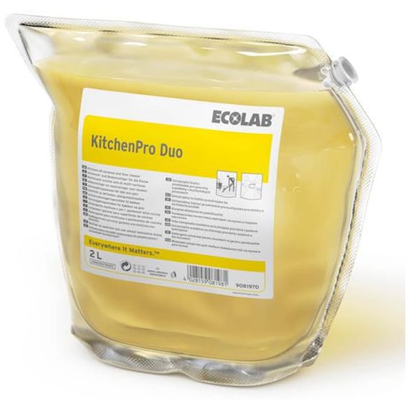 Kjøkkenrengjøring ECOLAB KitchenPro Duo 2st