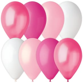 Luftballon KARALOON Home-Party-Mix, pink, 16 Stück