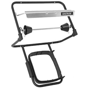 Sopsäckställ KATRIN svart metall 125L