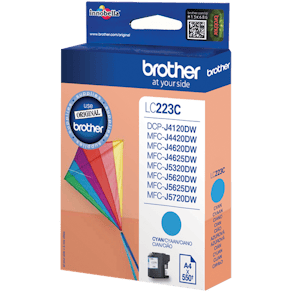 Bläckpatron BROTHER LC223C cyan