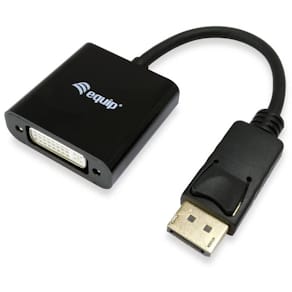 Adapter Equip DisplayPort auf DVI, 0,15 m, schwarz