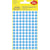 Etiketten Avery ronde, 8 mm, blauw, 416 stuks