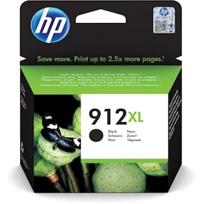 Inktcartridge HP 912XL, 825 pagina's, OEM 3YL84AE#BGX, zwart