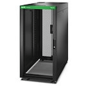 APC Easy Rack - Rack skåp - svart - 24U - 19"