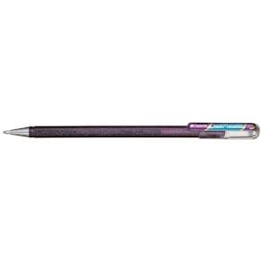 Gelstift Pentel Hybrid Dual Metallic K110, violett/metallic blau
