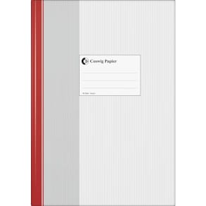 Geschäftsbuch COSWIG Standard, A4, kariert, 96 Blatt