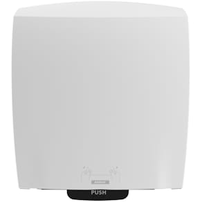 Handtuchspender KATRIN System, weiß/schwarz, B322 x H397 x T216mm