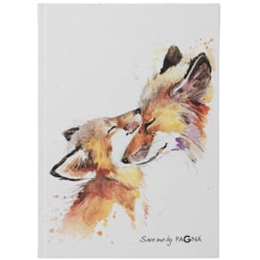 Notizbuch PAGNA Save me No.2, A5, Fuchs