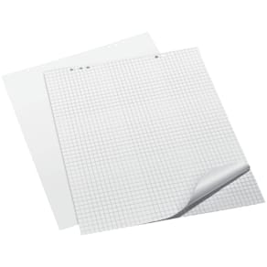 Flipchartblock Q-CONNECT, blanko, 20 Blatt, 80 g/m²