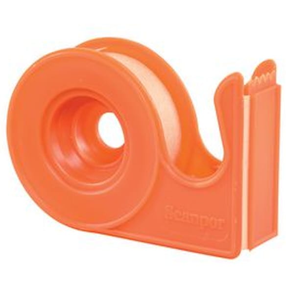 Tape Scanpor 1,25cmx10m hvit 10st