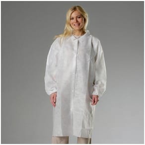 Besöksrock GRANBERG vit non-woven 100/FP