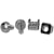 StarTech.com M6 Screws and Cage Nuts - 50 Pack - M6 Mounting