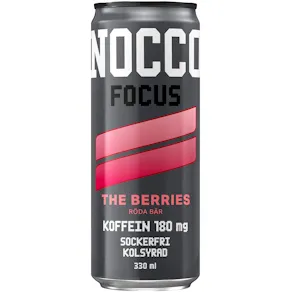 Energidryck NOCCO Focus The Berries 33cl