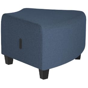 Modulsofa Hizia sete u/rygg skrå blå