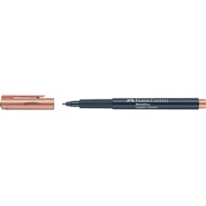 Faserschreiber Faber-Castell Metallics, copper cobana