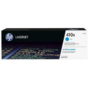 Lasertoner HP 410X, cyan