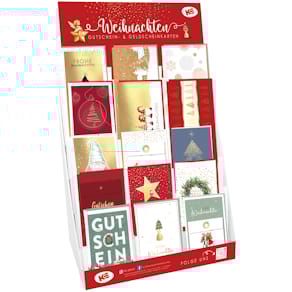 Geldscheinkarte Eulzer Weihnachten, 12x Geldschein, 6x Gutschein,