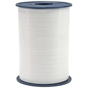 Ringelband, 5 mm x 500 m, reinweiß, glänzend