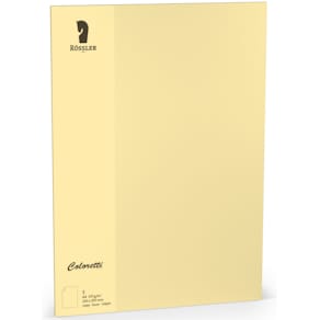 Briefbogen COLORETTI, A4, 5 Stück, sandbraun