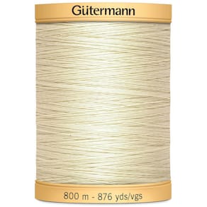 Sytråd Gütermann bomull 800m beige