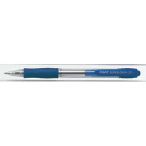 Bläckkulpenna PILOT Super Grip Blå, fine, 0.7mm, 12st