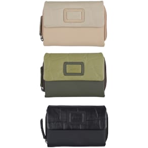 Geldbörse HJP Croco, mit Reißverschluss, RFID, sortiert