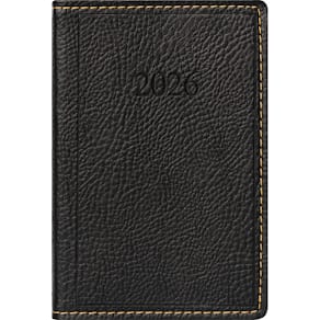 Taschenkalender RIDO Partner/Insturie I, Kunstleder, schwarz