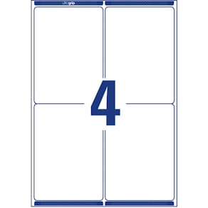 Universaletiketten Avery Zweckform, 99,1 x 139 mm, weiß