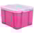 Opbergdoos Really Useful Box 35 liter, transparant, helroze