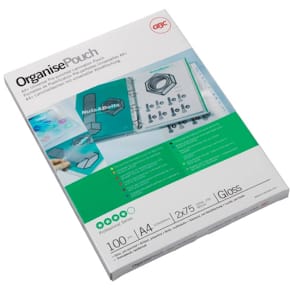 Laminierhülle GBC Organise, A4, 2x125 µm