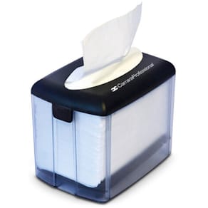 Servietdispenser BulkySoft System One, transparent/sort, 130x188m