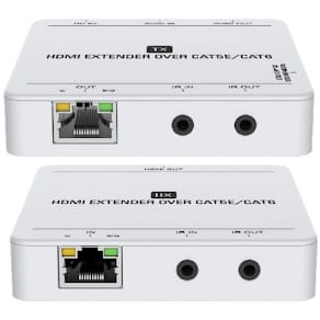 HDMI-Extender LevelOne HVE-9007, 4K, Cat.5/6, 50 m (Kit)