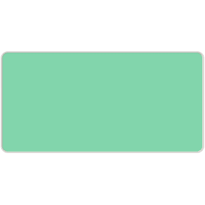 Lintex FRAME Glastavla, 2000 × 1000 × 50 mm, Free 580