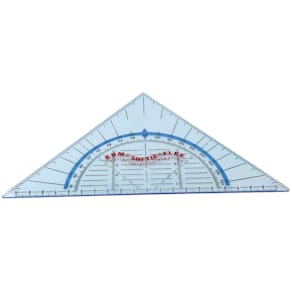 Geometriedreieck KUM SoftieFlex, 22 cm, transparent