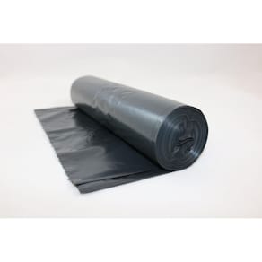 Soppåse LD 30L 35my svart 25/rl