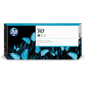 Bläckpatron HP P2V86A 747 grå