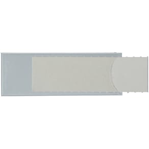 Sichtfenster Leitz Uni-Schildchen 2465, 53 x 19 mm, transparent, 