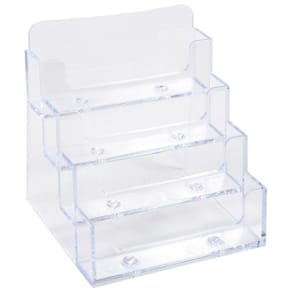 Visittkortholder EXACOMPTA 4rom pleksi