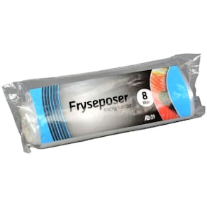 Fryseposer LD-PE 32 µm, 250x500 mm, fødevaregodkendt, rulle 15