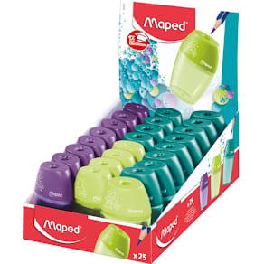 Potloodslijper Maped Shaker, 1-gaats, in een doos