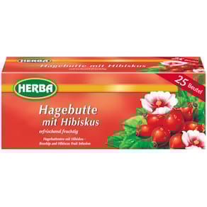 Tee HERBA Hagebutte, 25 Aufgussbeutel (unverpackt)