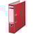 Ordner Leitz 180°, A4, PP, rug 8 cm, rood