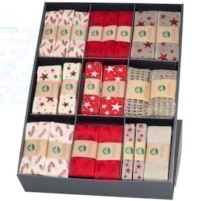 Zierbandpräsenter GOLDINA, 59-tlg., sortiert