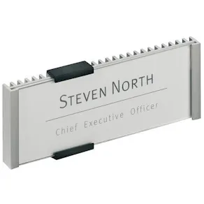 Dörr & Väggskylt DURABLE Info Sign, aluminium, 149x52mm