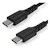 StarTech 2 m USB-C-kabel - ,svart , - USB-kabel - USB-C