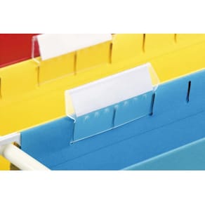 Indstik Esselte 50 x 15 mm, hvid, 100 stk