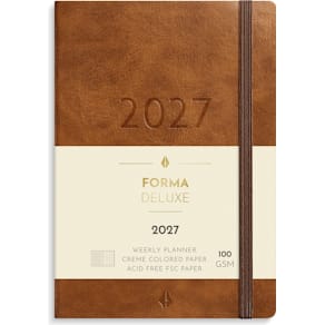 Burde Liten Veckokal Forma Deluxe 2027 brun
