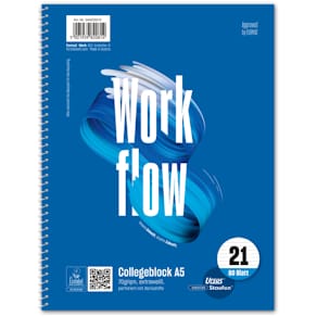 Collegeblock Staufen Style Ursus Basic, A5, 80 Blatt, liniert