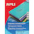 Etiketten Apli transparant, 210 x 297 mm, 100 stuks